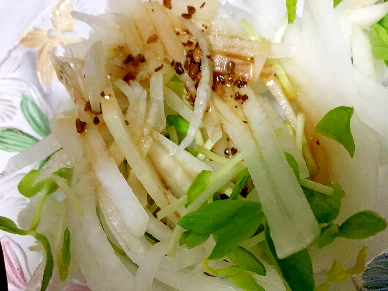 大根と豆苗のサラダ★ レシピ・作り方